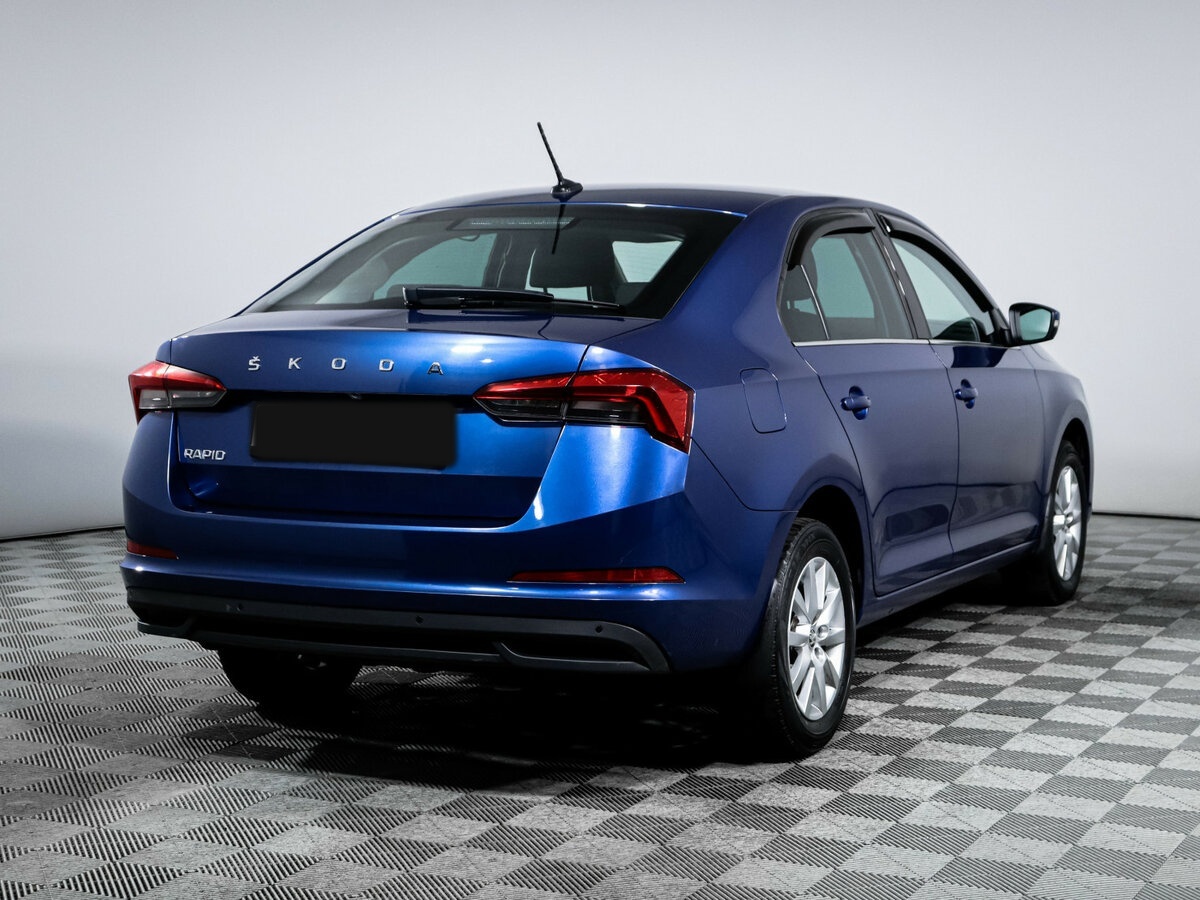 Б/У Шкода Рапид 2021 года. Фото: #3
